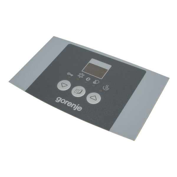 Control Panel Decal Sticker for Water Heater Gorenje \ Tiki 249629