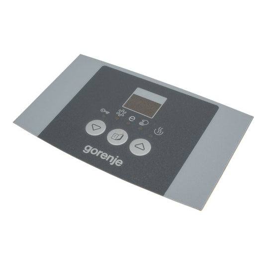 Control Panel Decal Sticker for Water Heater Gorenje \ Tiki 249629