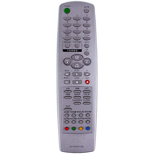 TV Remote Control Compatible with LG 6710V00112Q