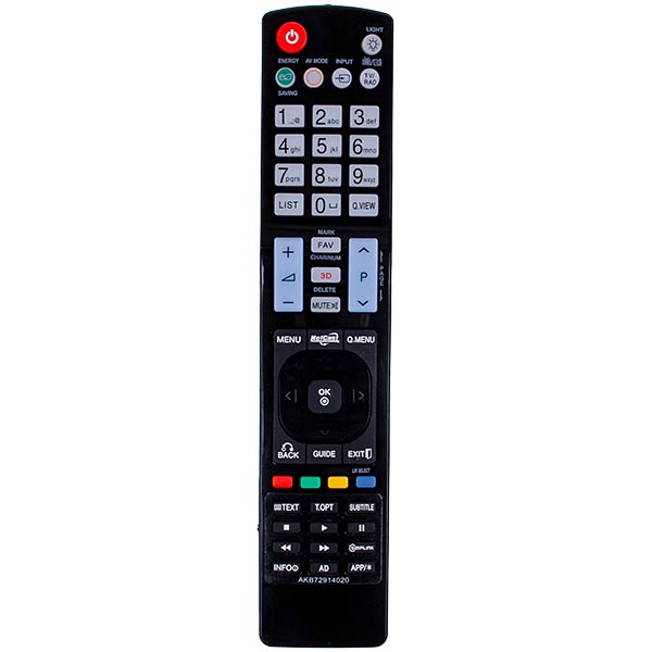 TV Remote Control Compatible with LG AKB72914020