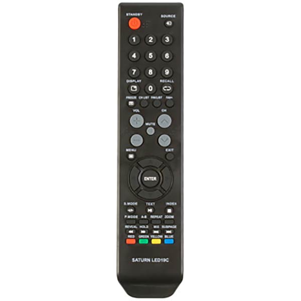 TV Remote Control Compatible with Saturn LED19C