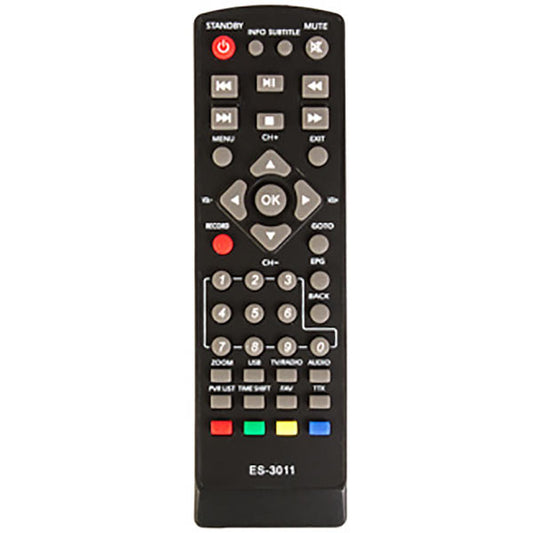 DVB-T2 Remote Control Compatible with Eurosky ES-3011 (HQ)