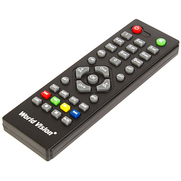 World Vision DVB-T2 Remote Control T37