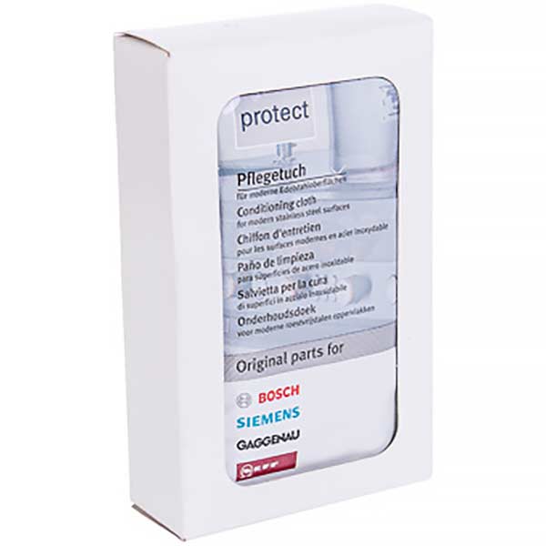 Bosch Conditioning Cloths for Stainless Steel Surfaces 00311134 5 in pack.