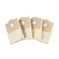 Dust Bag Set (4 pcs) Type W BMZ21A for Vacuum Cleaner Bosch 00460448