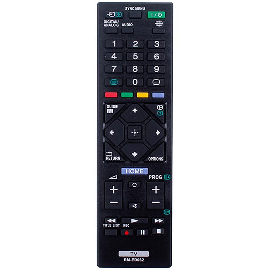 TV Remote Control Compatible with Sony RM-ED062