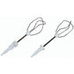 Bosch Mixer Whisk Beaters with Gear 00659072. 2 in Pack