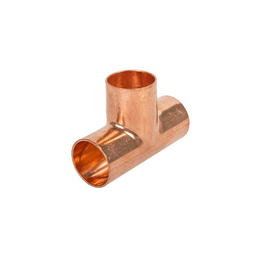 Copper Tee For Air Conditioner 3 x 1 1/8"