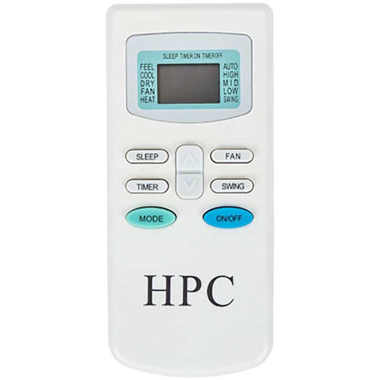 Air Conditioner Remote Control Compatible with HPC