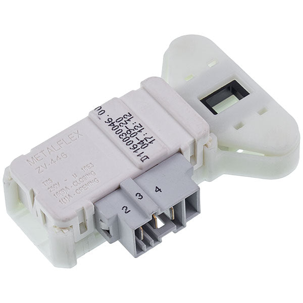 Door Lock ZV-446 for Washing Machine Compatible with Indesit C00306612 Metalflex