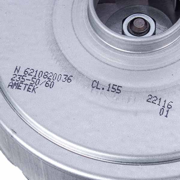 Vacuum Cleaner Motor E063200085 AMETEK 1200W D=129/87mm H=33/118mm