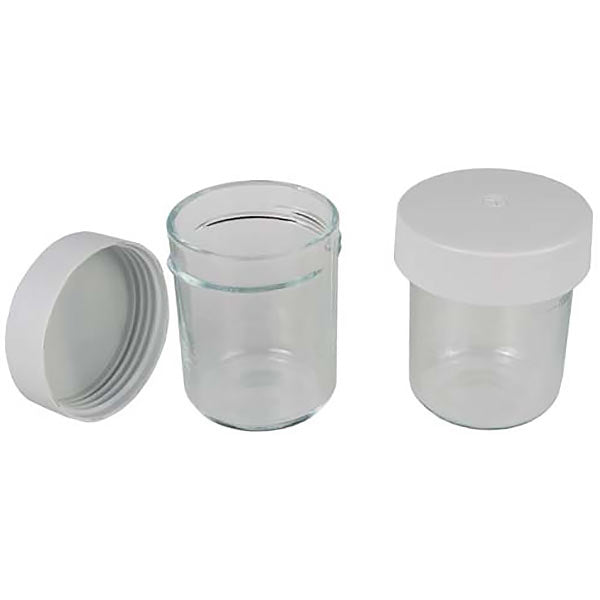 Kenwood Glass Storage Jar With Lid For Food Processor KW697736. 2 In Pack.