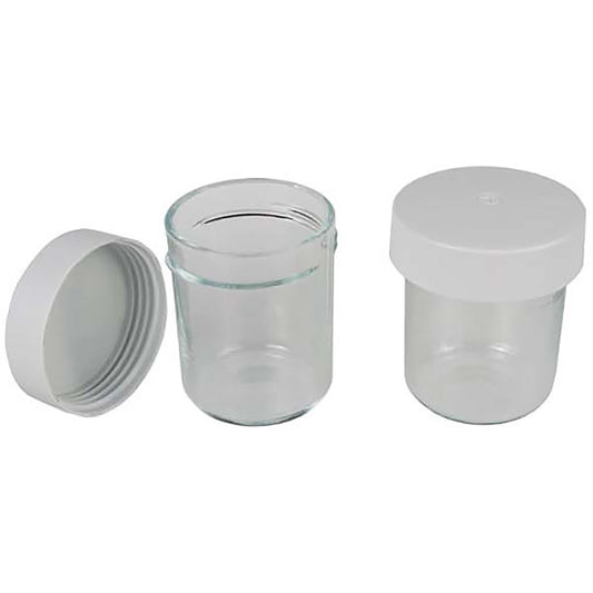 Kenwood Glass Storage Jar With Lid For Food Processor KW697736. 2 In Pack.