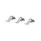 Bosch Clips for Small Items 00613052. Pack of 3