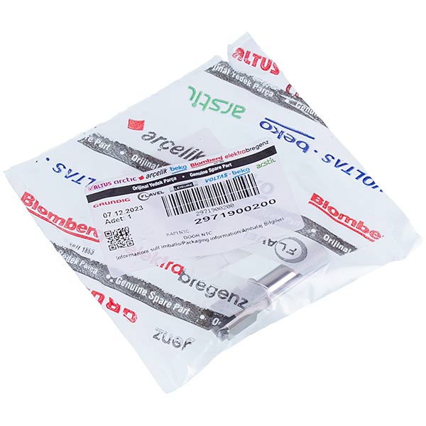 Dryer Machine Thermistor NTC Beko 2971900100 12 kOhm