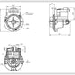 Askoll Washing Machine Drain Pump M332 RC0480 30W (aluminum winding)