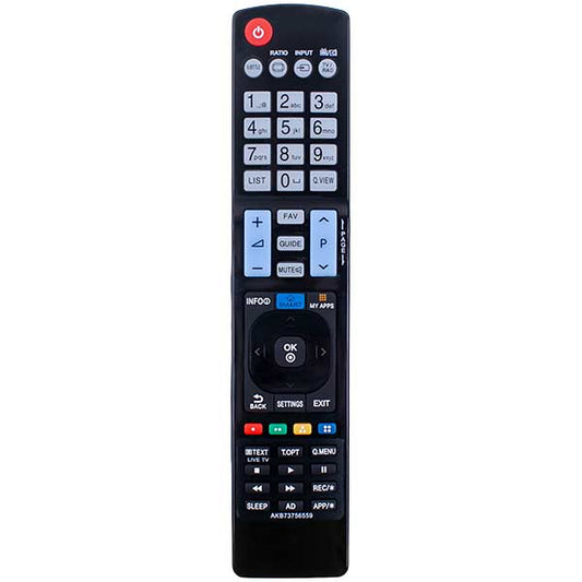 TV Remote Control Compatible with LG AKB73756559