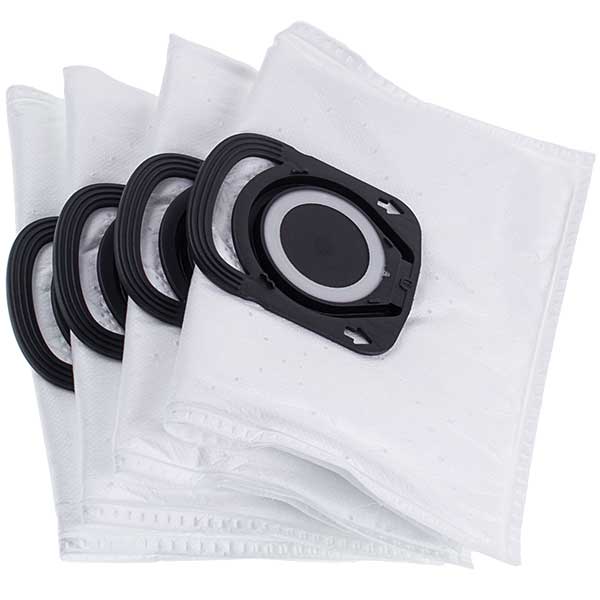 Microfiber Dust Bag (4 in Pack) for Vacuum Cleaner Rowenta ZR200520