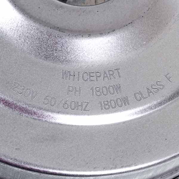 Vacuum Cleaner Motor VC07W16QB Whicepart 1800W D=130/84mm H=30/105mm