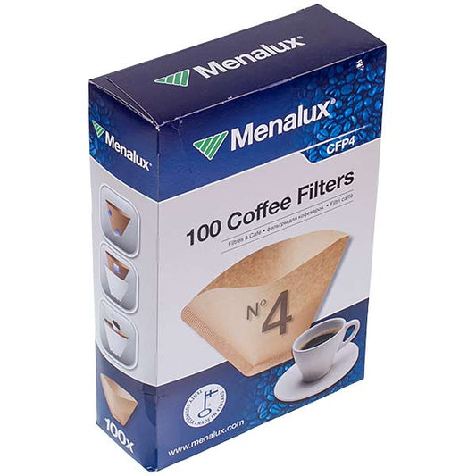 Electrolux Paper Filter №4 for Drip Coffee Maker 9002563147. 100 in Pack