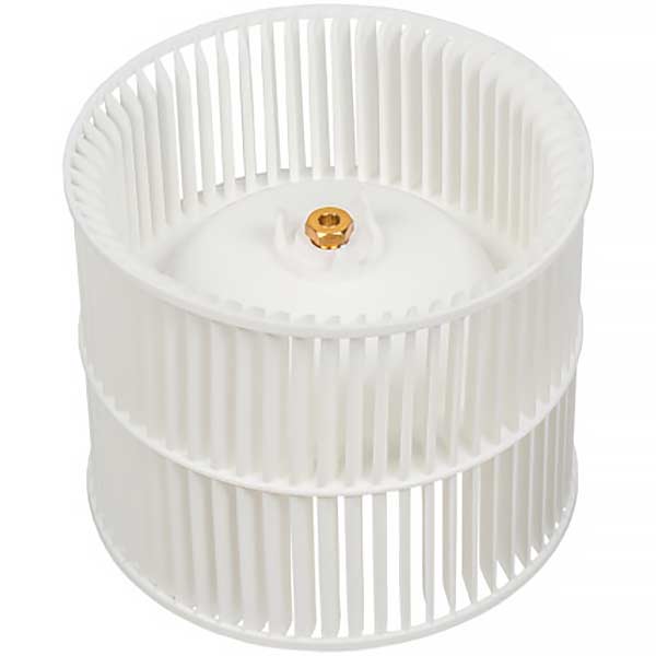 Impeller for hood Gorenje 410618 D=154mm H=127mm d shaft =5mm white