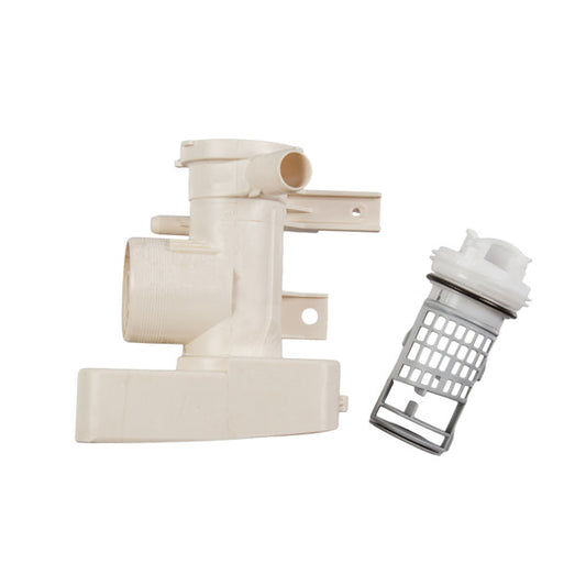 Electrolux Washing Machine Pump Body with Filter Assembly 4055179123