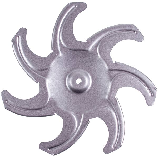 Fan impeller for oven Beko 217440103 (metal) D=180mm d aperture=6mm