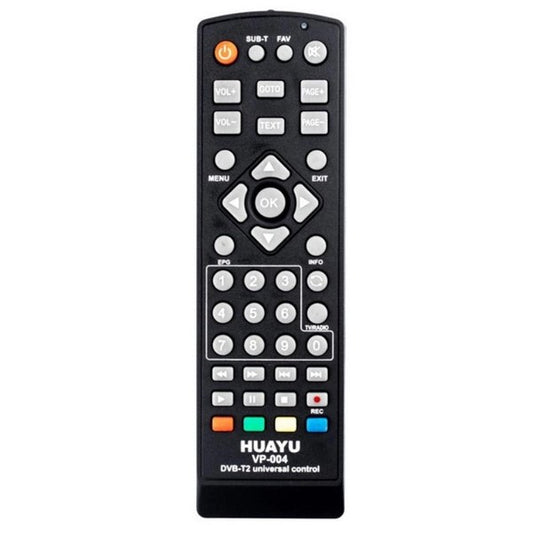 DVB-T2 Universal Remote Control Compatible with Huayu  RM-D1258 (VP-004)