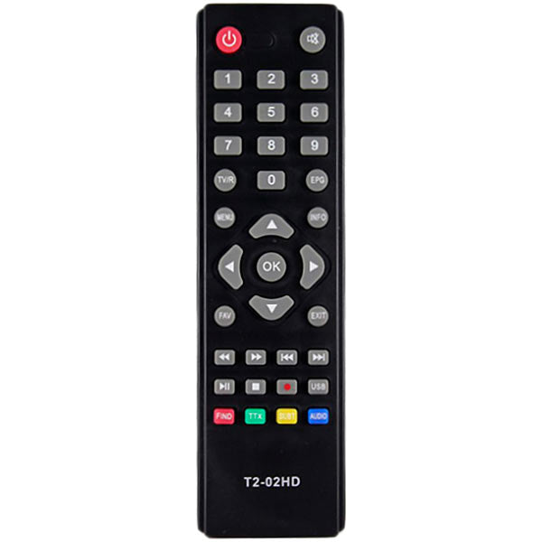 DVB-T2 Remote Control Compatible with Openbox T2-02 HD