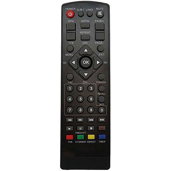 DVB-T2 Remote Controls Compatible with Kaskad VA2102HD