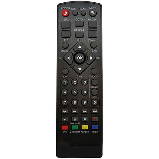 DVB-T2 Remote Controls Compatible with Kaskad VA2102HD