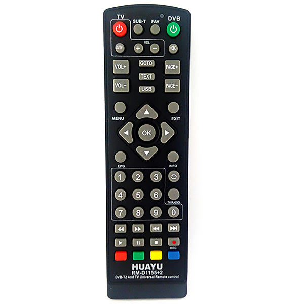 Huayu DVB-T2 Universal Remote Control RM-D1155+ (VP-002)