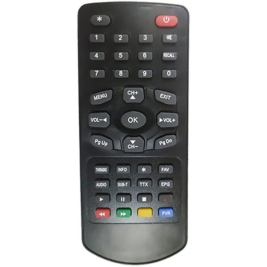 DVB-T2 Remote Control Compatible with GoldMaster T-303SD mini