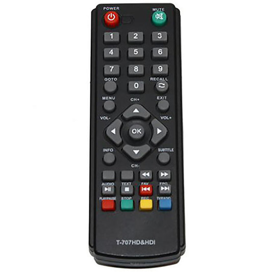 DVB-T2 Remote Control Compatible with GoldMaster T-707HD