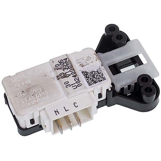 Door Lock for Washing Machine Compatible with Haier 0020400505C Metalflex