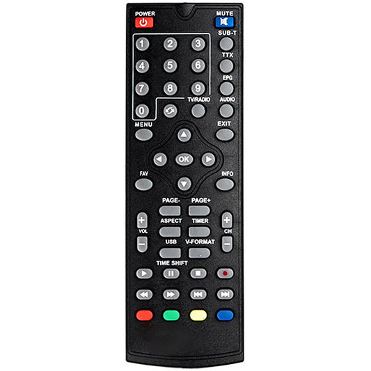 DVB-T2 Remote Control Compatible with World Vision T56