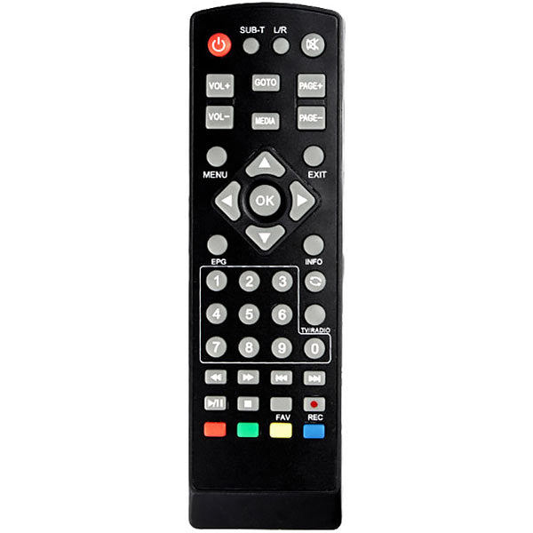 DVB-T2 Remote Control Compatible with SAT Integral 5050 (HQ)