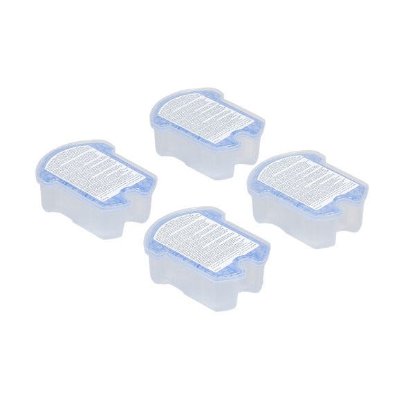 Braun Shaver Clean and Renew Cartrige CCR4 81667757. Pack of 4