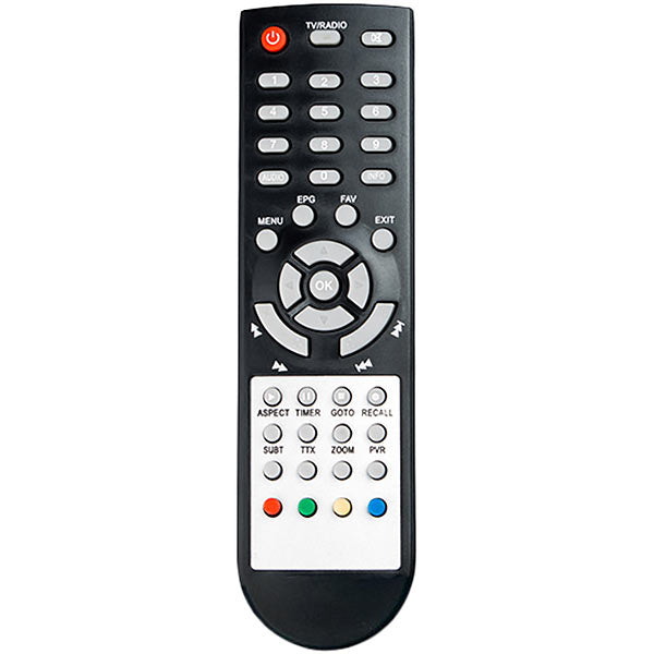 DVB-T2 Remote Control Compatible with WinQuest 5555M
