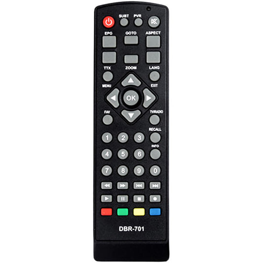 DVB-T2 Remote Control Compatible with MDI DBR-701