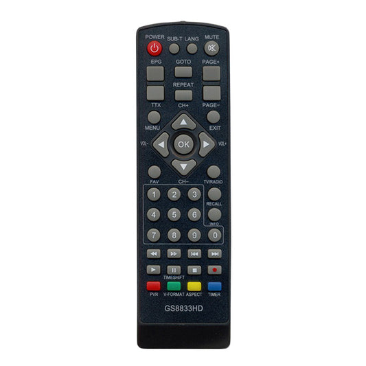DVB-T2 Remote Control Compatible with Goldstar GS8833HD