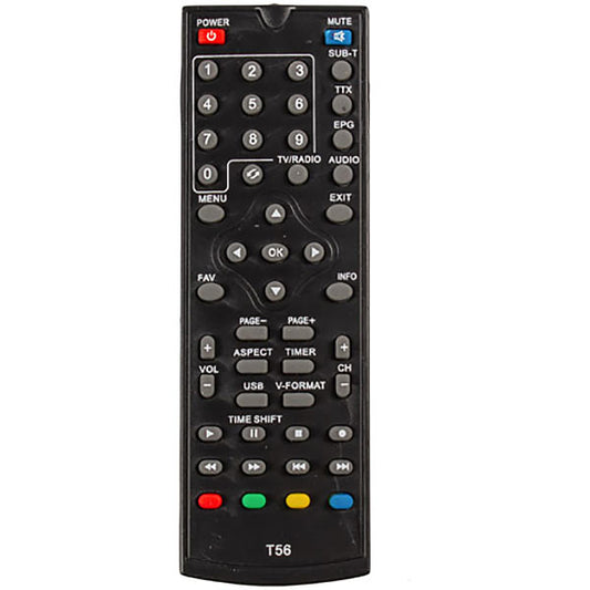 DVB-T2 Remote Control Compatible with World Vision T56