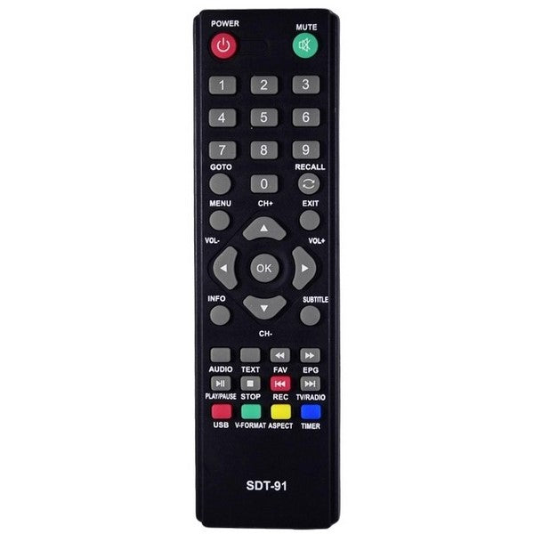 DVB-T2 Remote Control Compatible with Supra SDT-91