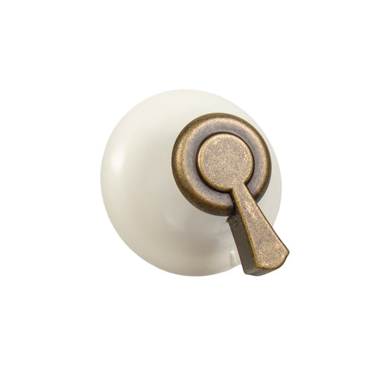 Cooker Knob Gorenje 483963 white/bronze