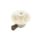 Cooker Knob Gorenje 483963 white/bronze
