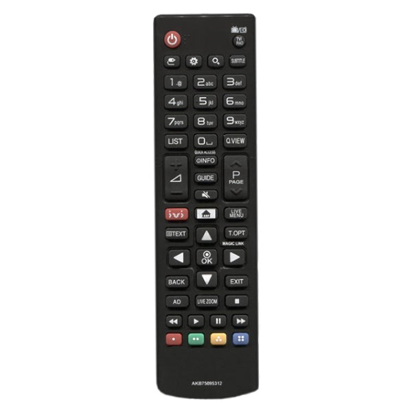 TV Remote Control Compatible with LG AKB75095312