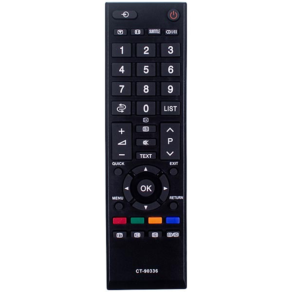 TV Remote Control Compatible with Toshiba CT-90336