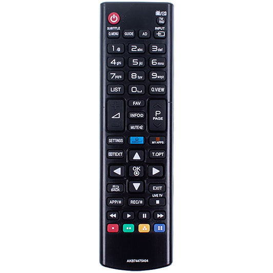 TV Remote Control Compatible with LG AKB74475404