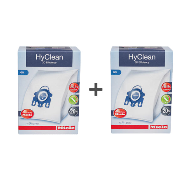 Dust Bag Set HyClean 3D GN + Filters for Vacuum Cleaner Miele 41996572D