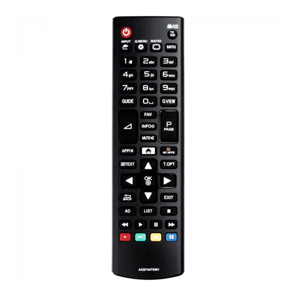 TV Remote Control Compatible with LG AKB74475481 SMART TV